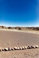 yerbas buenas buenas arqueológico sitio - Chile. cueva pinturas - atacama desierto. san pedro Delaware atacama. foto