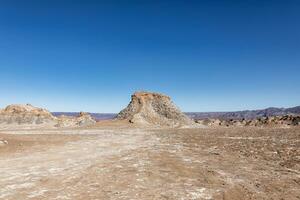 paisajes de el atacama Desierto - san pedro Delaware atacama - el loa - antofagasta región - Chile. foto
