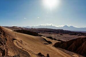 Landscapes of the Atacama Desert - San Pedro de Atacama - El Loa - Antofagasta Region - Chile. photo