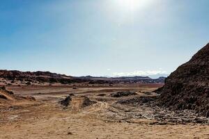 paisajes de el atacama Desierto - san pedro Delaware atacama - el loa - antofagasta región - Chile. foto