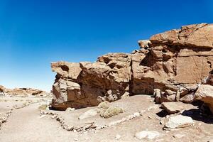 yerbas buenas buenas arqueológico sitio - Chile. cueva pinturas - atacama desierto. san pedro Delaware atacama. foto