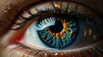 wonderfull eye background photo