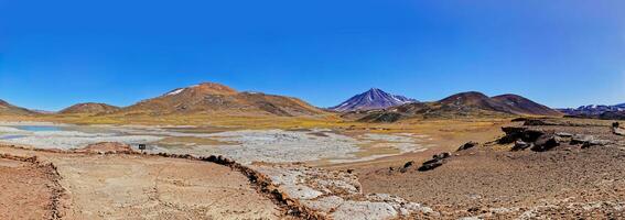 piedras rojas - atacama Desierto - san pedro Delaware atacama. foto