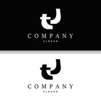 Initial TH Letter Logo, Modern and Luxury Minimalist HT Logo Vector Template