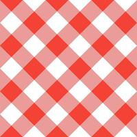 Red plaid pattern background. plaid pattern background. plaid background. Seamless pattern. for backdrop, decoration, gift wrapping, gingham tablecloth. vector