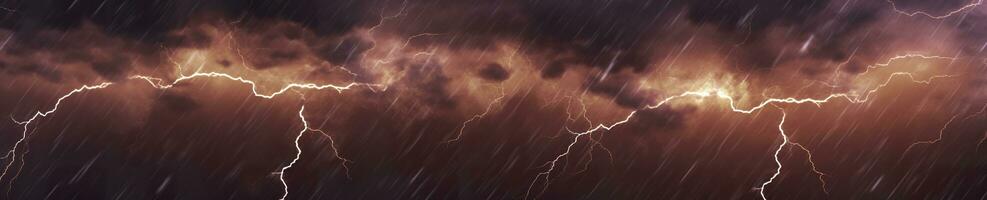 flat thunder lightning texture. Generative AI photo