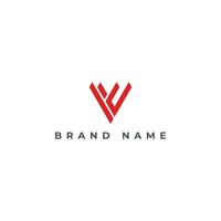 Abstract initial triangle letter VC or CV Logo design Vector illustration in red color isolated on a white background. Abstract letter VC logo applied for business and transportation logo design
