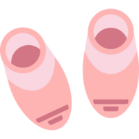 Baby Schuhe isoliert transparent Hintergrund png Illustration