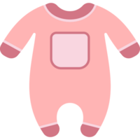 bébé le maillot de corps isolé transparent Contexte png illustration