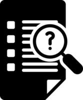 solid icon for generally vector