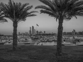 at the beach of Abu dhabi photo