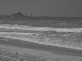 at the beach of Abu dhabi photo