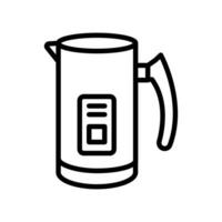 Milk Frother icon in vector. Illustration vector