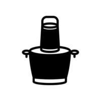 Meat Grinder icon in vector. Illustration vector