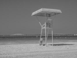 the beach of Abu dhabi photo