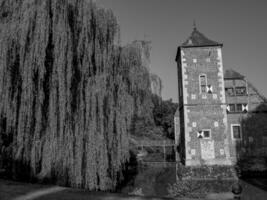 castillo y parque en Westfalia foto