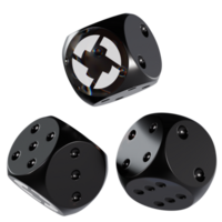 Dice 0x Protocol ,ZRX Glass Dice Crypto 3D Icon png