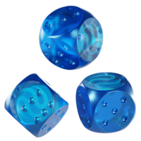 Dice Injective ,INJ Glass Dice Crypto 3D Icon png