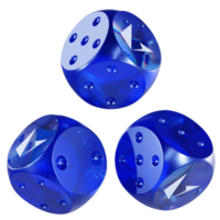 Dice Loopring ,LRC Glass Dice Crypto 3D Icon png