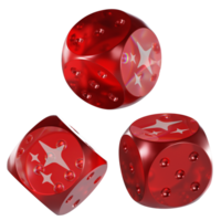 Dice Magic Glass Dice Crypto 3D Icon png