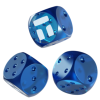 Dice Tribe Glass Dice Crypto 3D Icon png