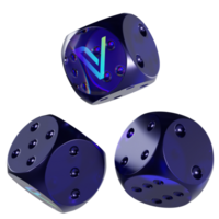 dado vechain ,veterinario vaso dado cripto 3d icono png