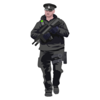 Polizei Offizier Betrieb png