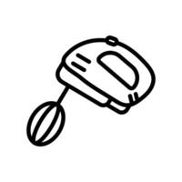 Hand Mixer icon in vector. Illustration vector