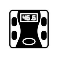 Weight Machine icon in vector. Illustration vector