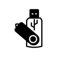 USB icon in vector. Illustration vector