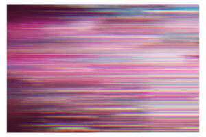 falha pixel pano de fundo. dados ruído Largo bandeira. desintegração efeito com cor píxeis. digital abstrato distorção e linhas. png