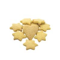 baked biscuits of various butter shapes png