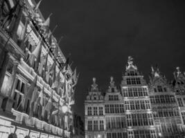 Antwerp city in Belgium photo