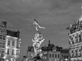 Antwerp city in Belgium photo