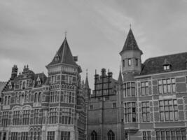 Antwerp city in Belgium photo