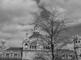 the city of Antwerp in belgium photo