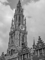 the city of Antwerp in belgium photo