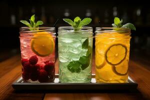 photos of summer drink capture AI Generated