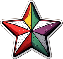 star icon ai generative png