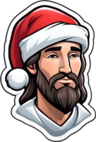 Jesús Navidad clipart ai generativo png