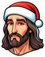 Jesús Navidad clipart ai generativo png