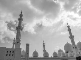 mosque in Abu dhabi photo