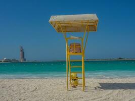 the beach of Abu dhabi photo