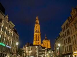 the city of Antwerp in belgium photo