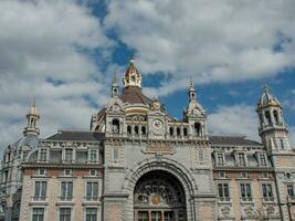 antwerp city in belgium photo