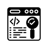 SEO Audit icon in vector. Illustration vector