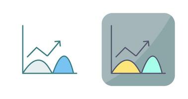 Trend in Graph Vector Icon