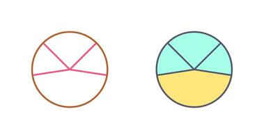 Pie Chart Analysis Vector Icon