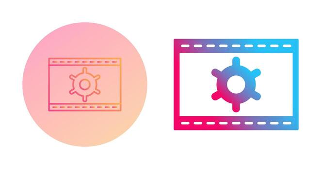 Unique Web Optimization Vector Icon