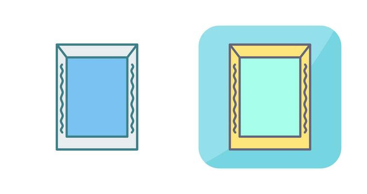 Unique Frame Vector Icon